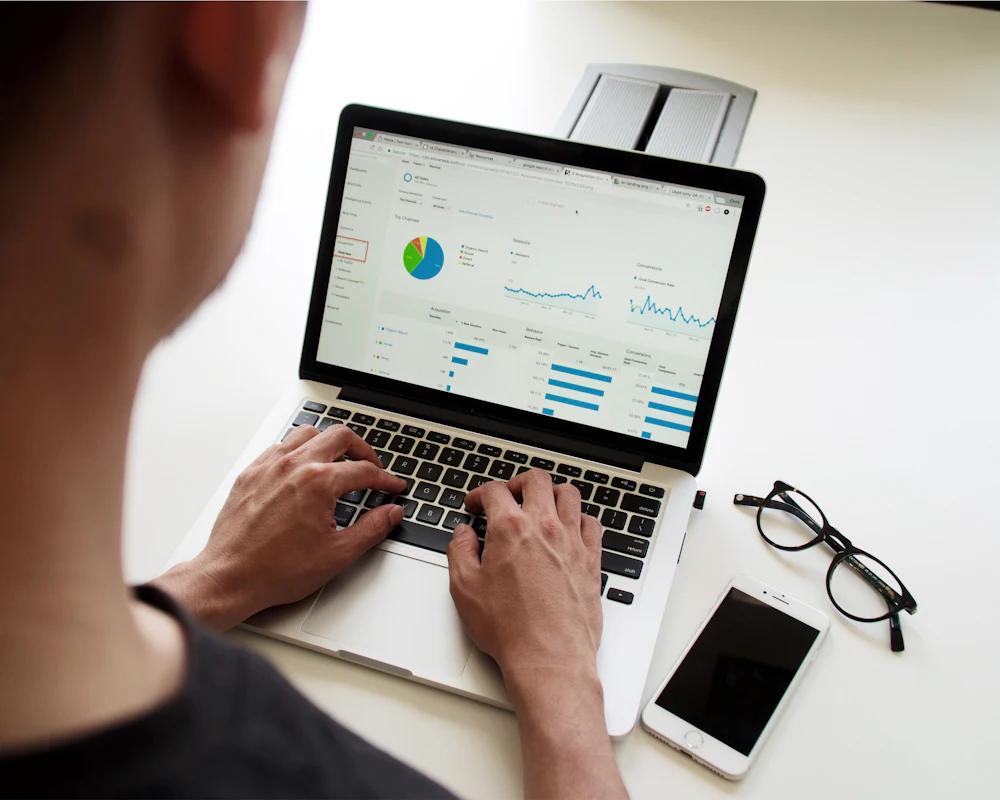 Portátil con panel de datos